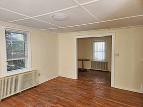 View of dining room from living room